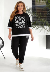 Női melegítőruha plus size 8192