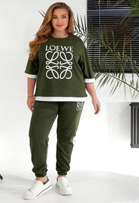 Női melegítőruha plus size 8192