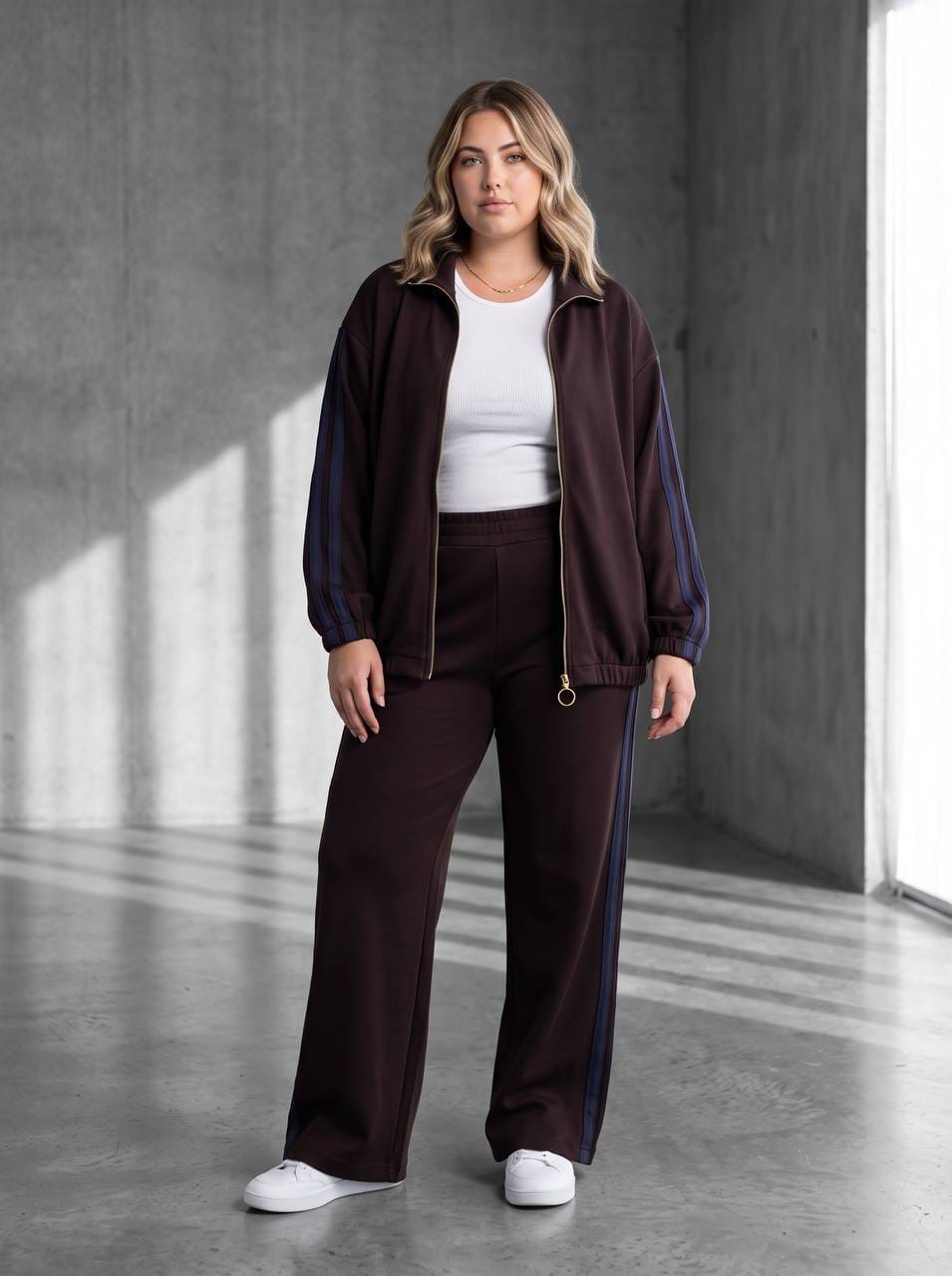Női melegítőruha plus size 8182