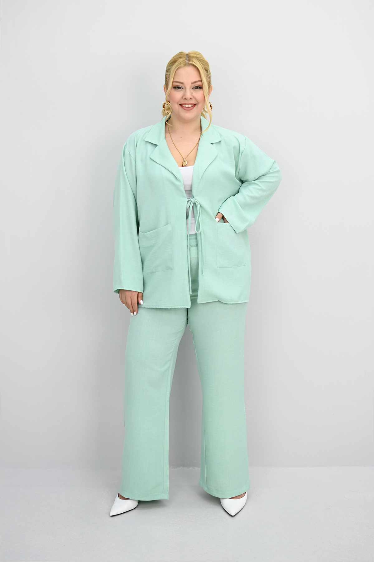 Női melegítőruha plus size 8195