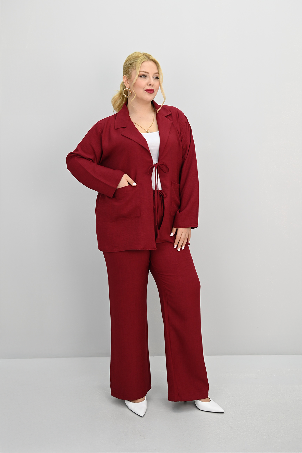 Női melegítőruha plus size 8195