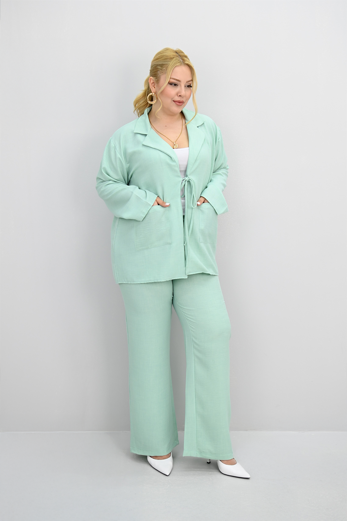 Női melegítőruha plus size 8195