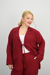 Női melegítőruha plus size 8195