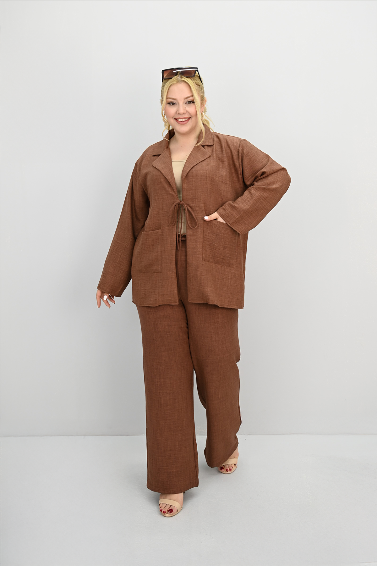 Női melegítőruha plus size 8195