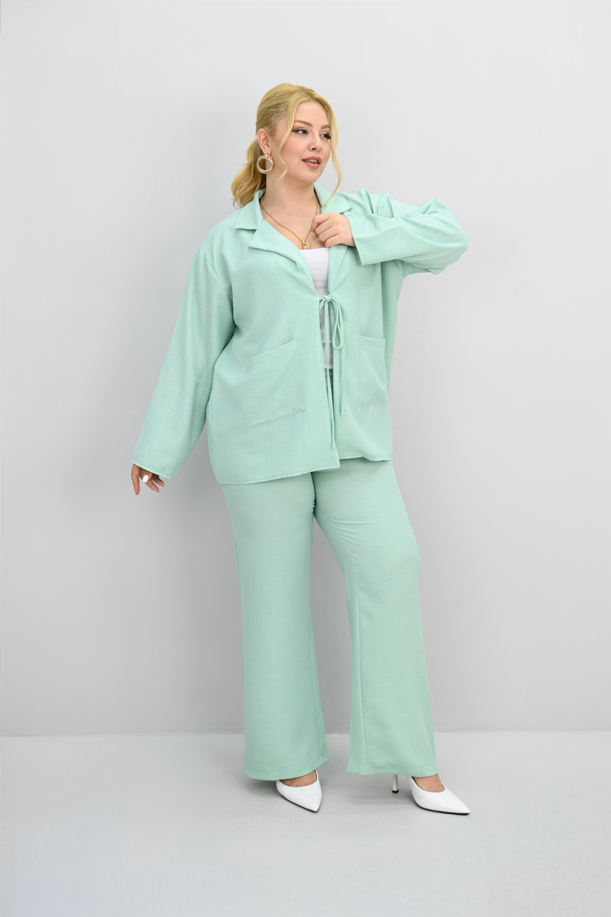Női melegítőruha plus size 8195