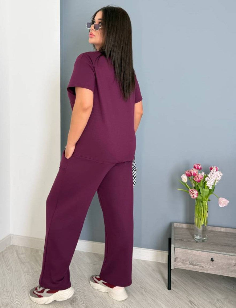 Női melegítőruha plus size 8196