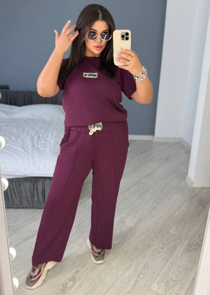 Női melegítőruha plus size 8196