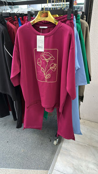 Női melegítőruha plus size 8199