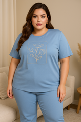 Női melegítőruha plus size 8199