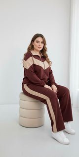 Női melegítőruha plus size 8182