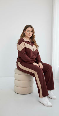 Női melegítőruha plus size 8182