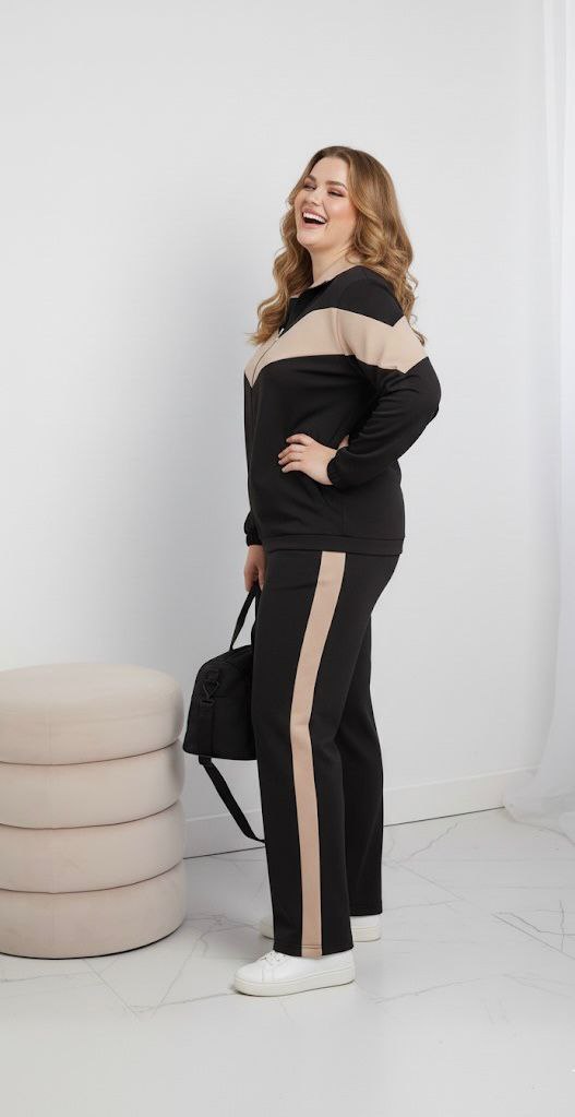 Női melegítőruha plus size 8182