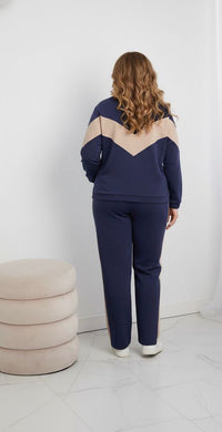 Női melegítőruha plus size 8182
