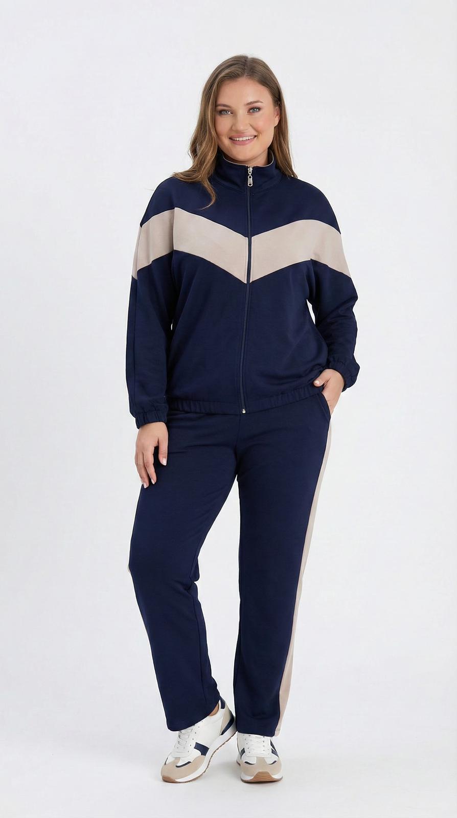 Női melegítőruha plus size 8182