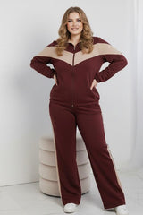 Női melegítőruha plus size 8182