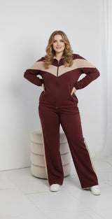 Női melegítőruha plus size 8182