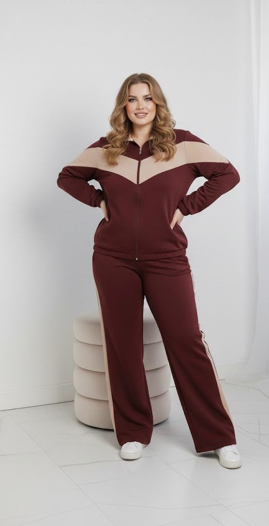 Női melegítőruha plus size 8182