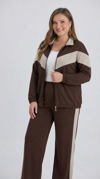 Női melegítőruha plus size 8182