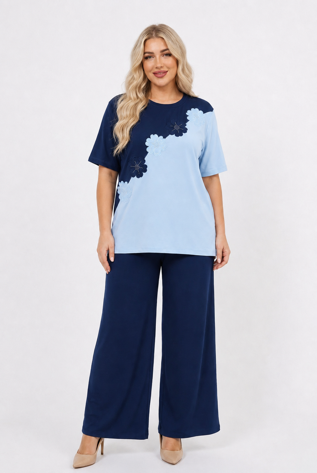 Hír, Női melegítőruha plus size 8182, bigsize.ro