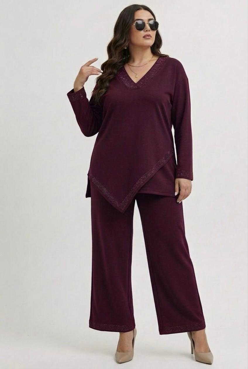 Női melegítőruha plus size 8182