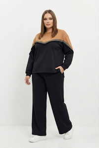 Női melegítőruha plus size 8182