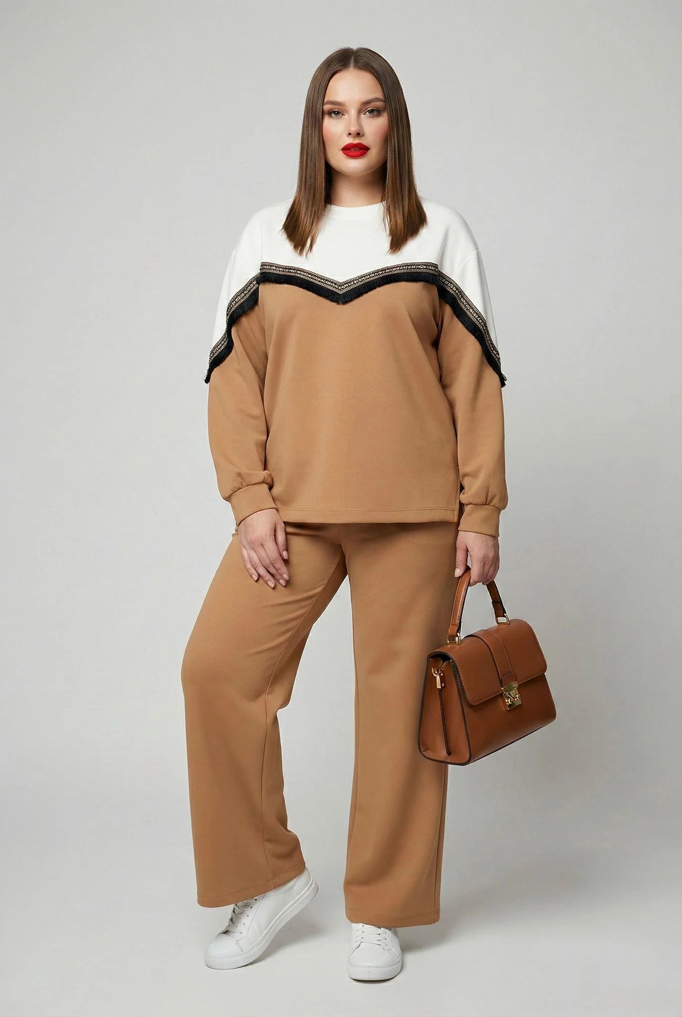 Női melegítőruha plus size 8182