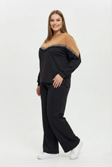 Női melegítőruha plus size 8182