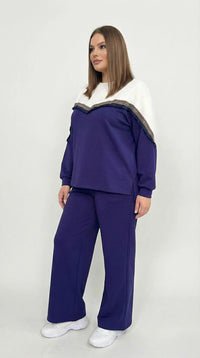 Női melegítőruha plus size 8182