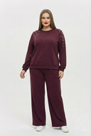 Női melegítőruha plus size 8182