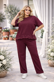 Női melegítőruha plus size 8182
