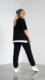 Női melegítőruha plus size 8182