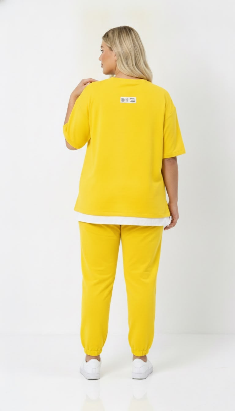 Női melegítőruha plus size 8182
