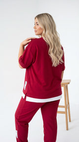Női melegítőruha plus size 8182