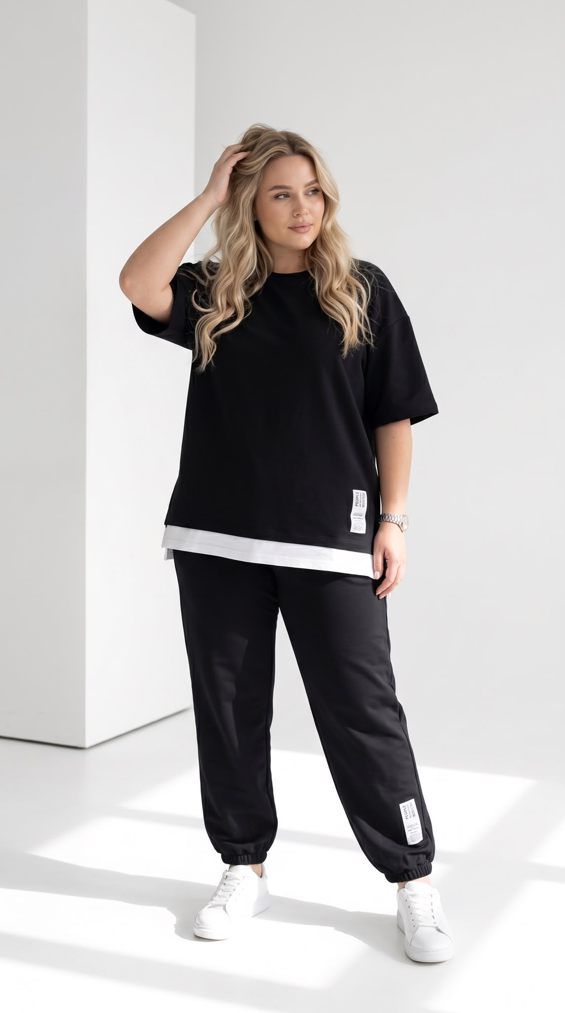 Női melegítőruha plus size 8182