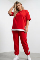 Női melegítőruha plus size 8182