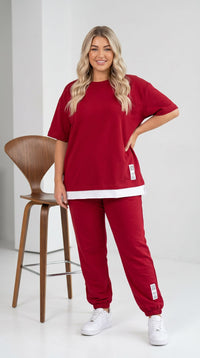 Női melegítőruha plus size 8182