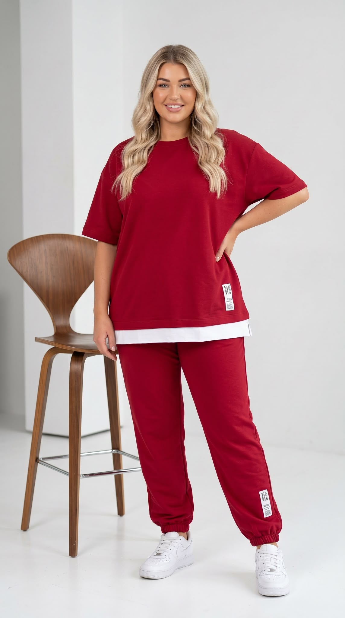 Női melegítőruha plus size 8182