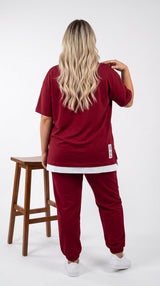 Női melegítőruha plus size 8182