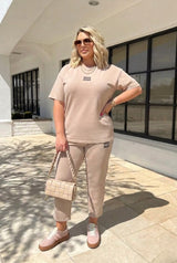 Női melegítőruha plus size 8182