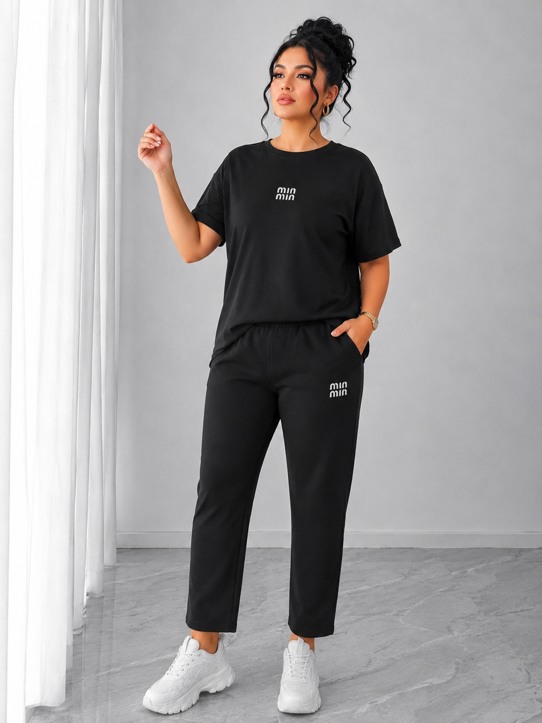 Női melegítőruha plus size 8182