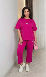 Női melegítőruha plus size 8182