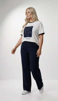 Női melegítőruha plus size 8182