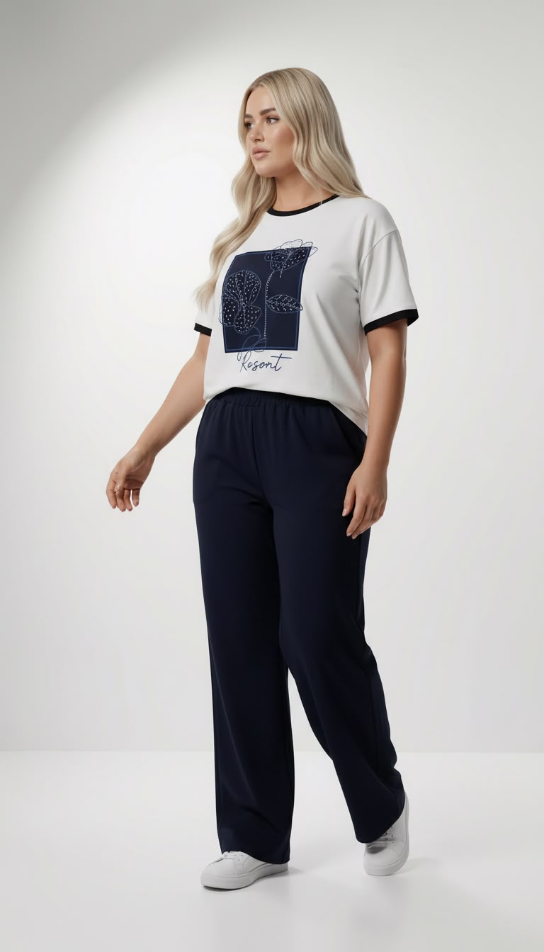 Női melegítőruha plus size 8182