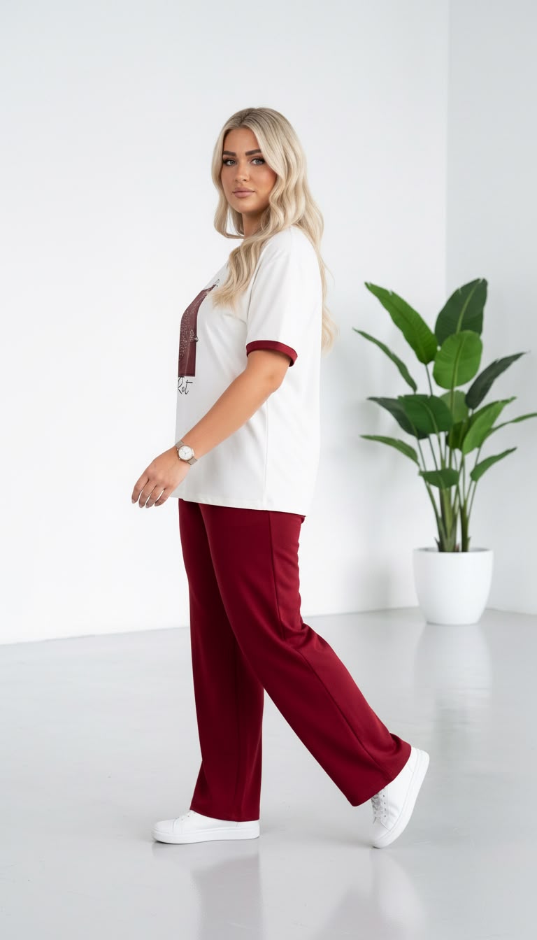 Női melegítőruha plus size 8182