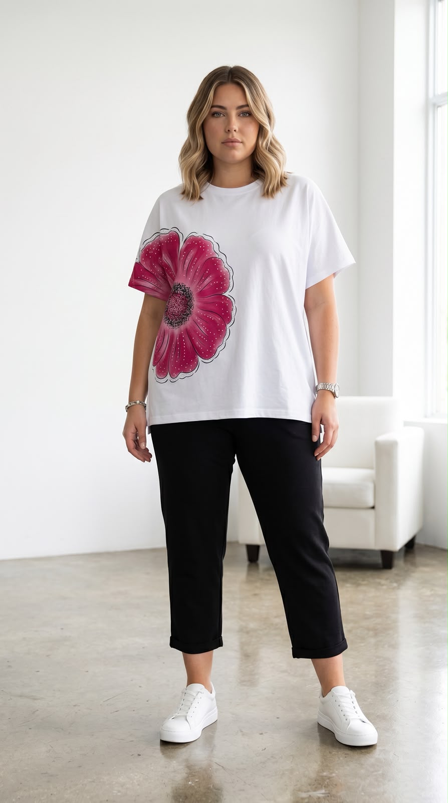 Női melegítőruha plus size 8182