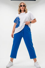 Női melegítőruha plus size 8182