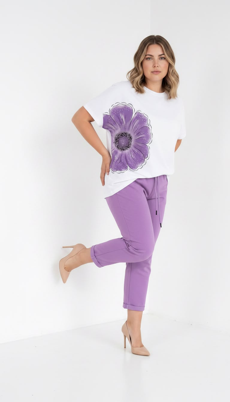 Női melegítőruha plus size 8182