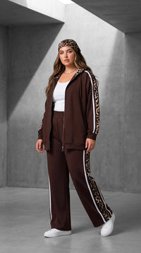Női melegítőruha plus size 8182