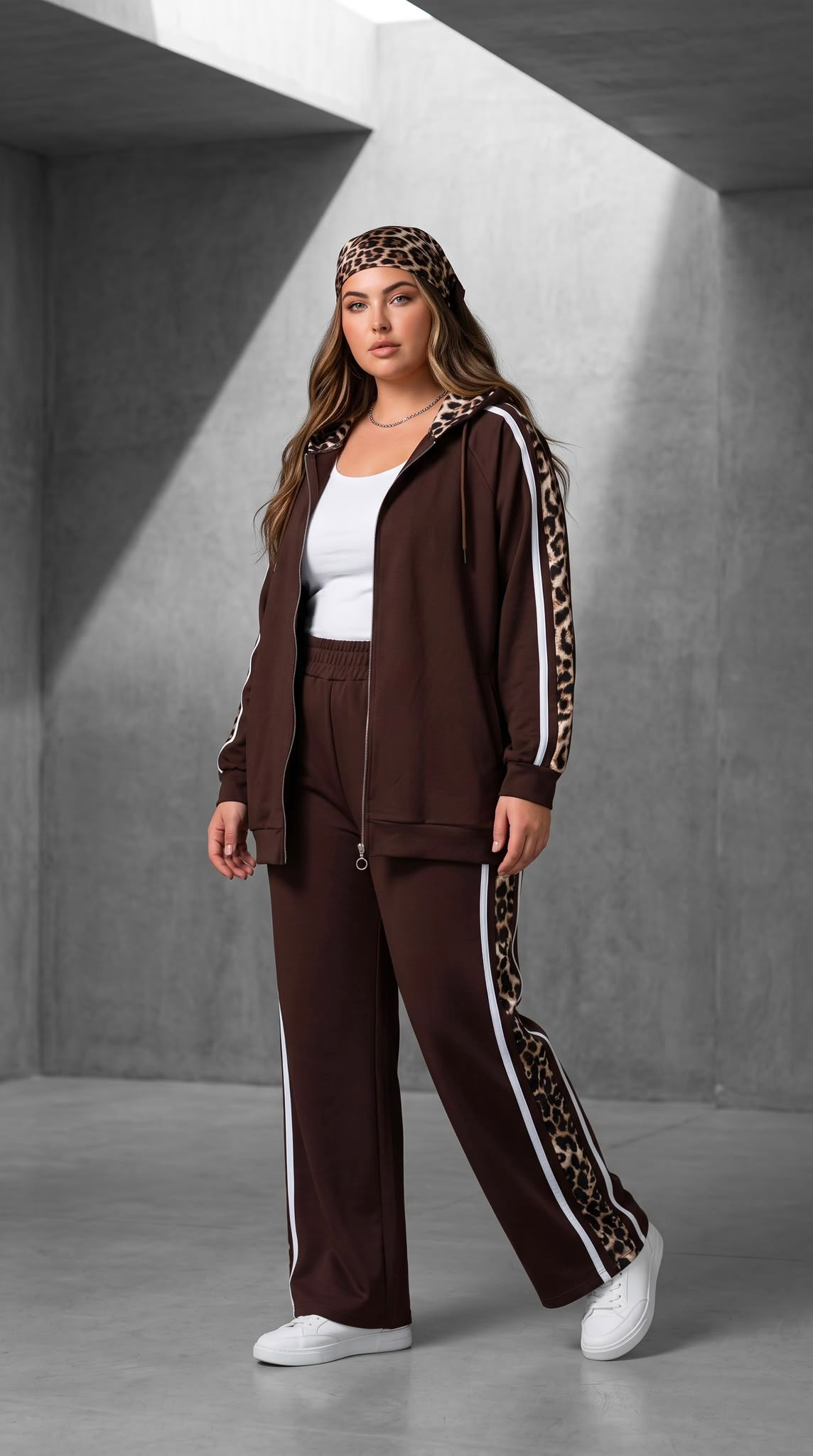 Női melegítőruha plus size 8182