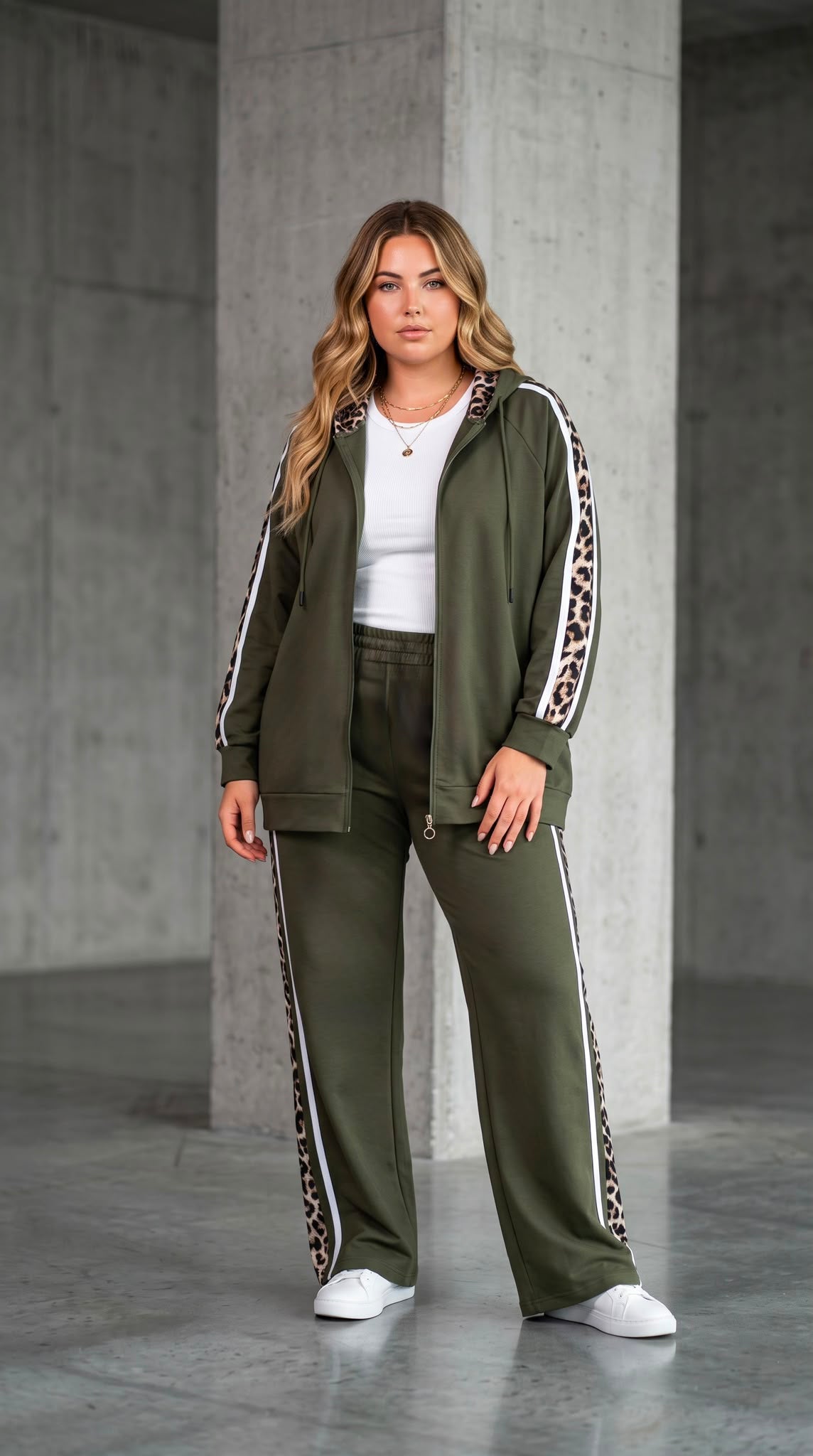 Női melegítőruha plus size 8182